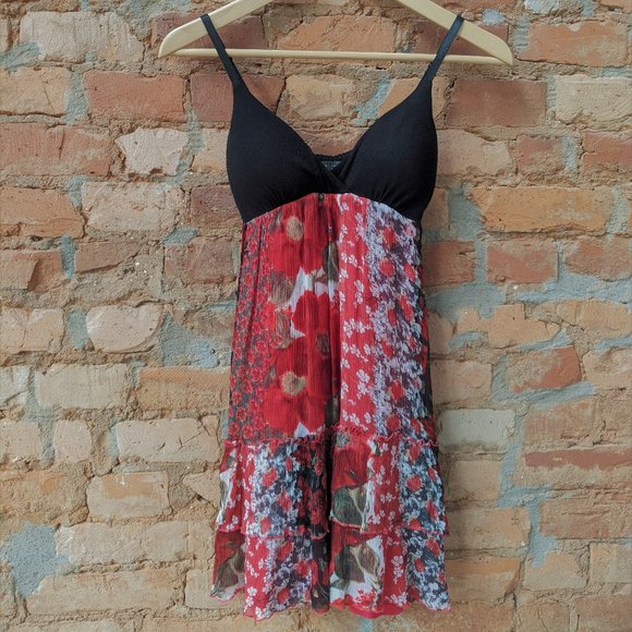 GUESS Floral Mini Dress - Picture 2 of 8